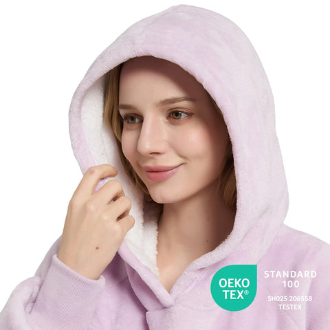 Krifey luxe sherpa plush inside adds warmth and softness