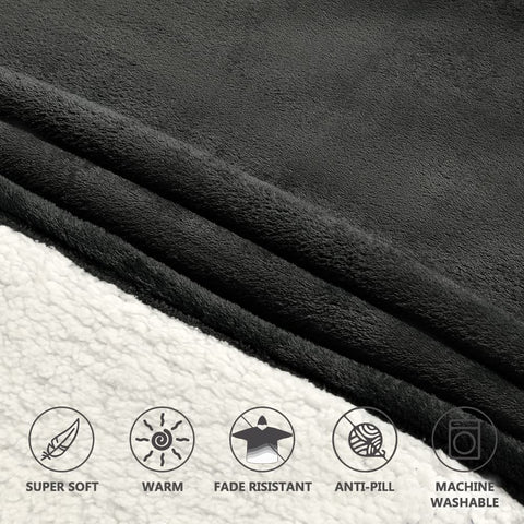 Krifey blanket hoodie is machine washable for easy care.