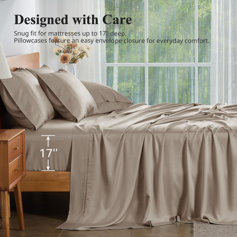 KRIMANO wrinkle-resistant weave preserves smooth hotel-like feel