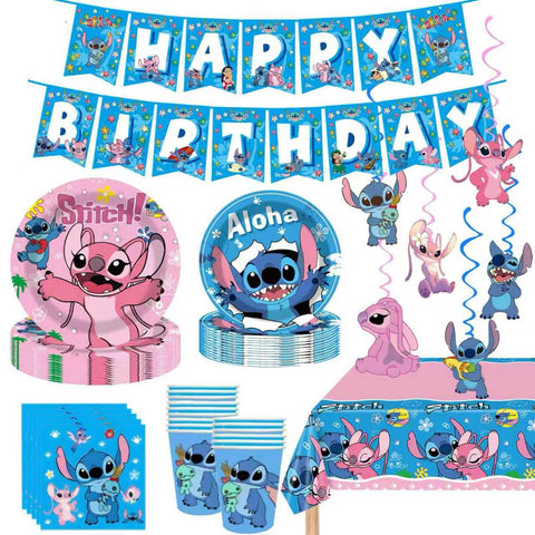 KROCEUS Stitch hanging swirls brighten parties and create memorable photos.