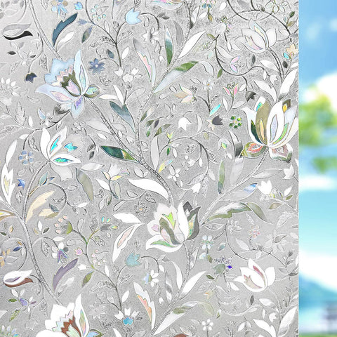 Kromapolis frosted privacy window film for private views with natural light.