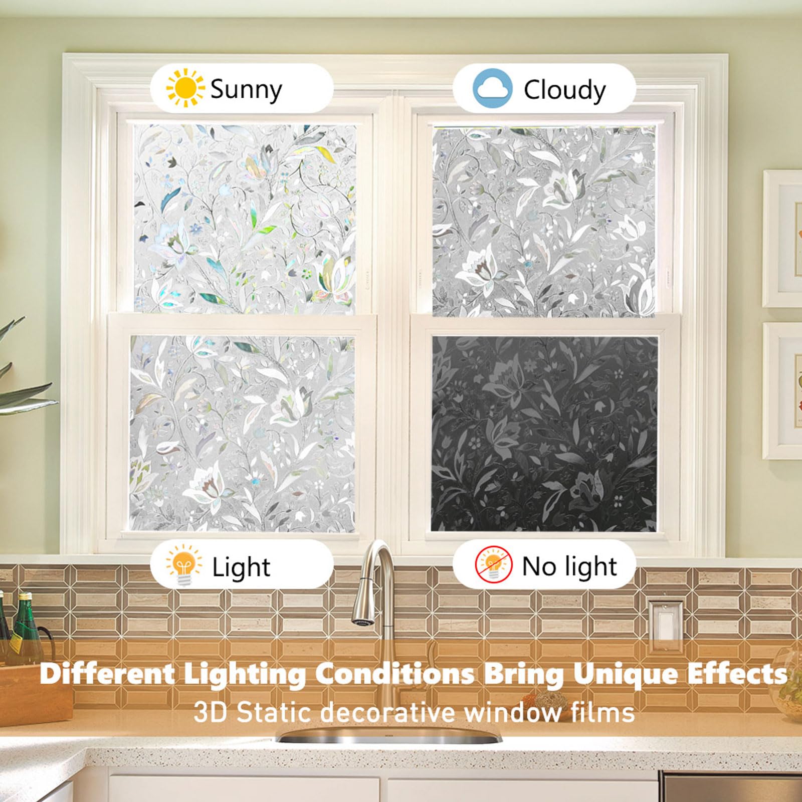 Kromapolis rainbow light pattern enhances style while maintaining daylight.