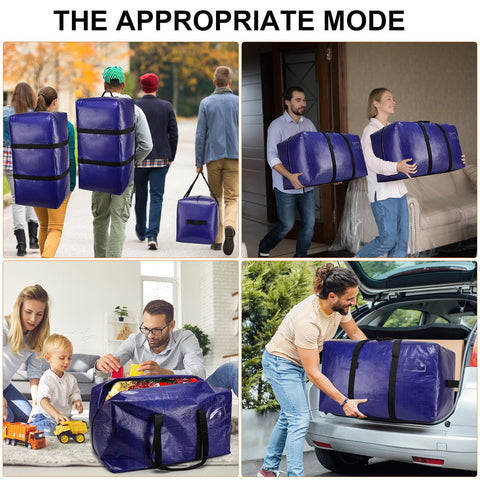 KRYSTY heavy-duty waterproof moving bags protect gear during travel and storage.