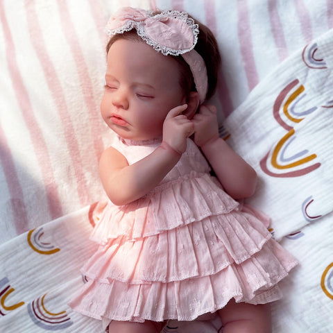 KSBD Reborn Baby Doll 20inch: realistic size for immersive pretend play
