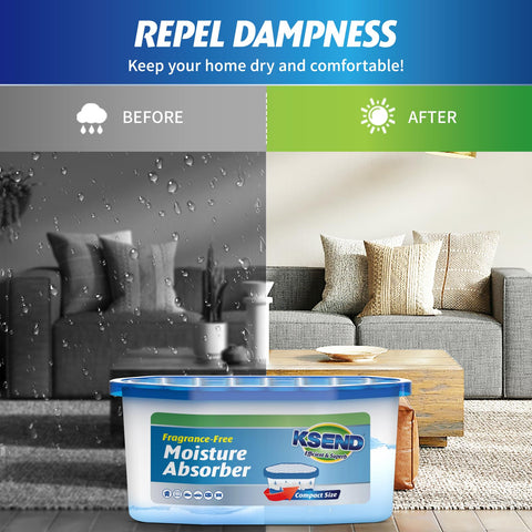 Ksend fragrance-free humidity control suitable for sensitive spaces