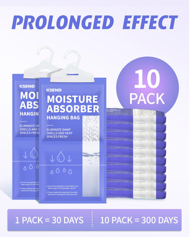 Ksend moisture absorber pack with sealed packaging to prevent leaks