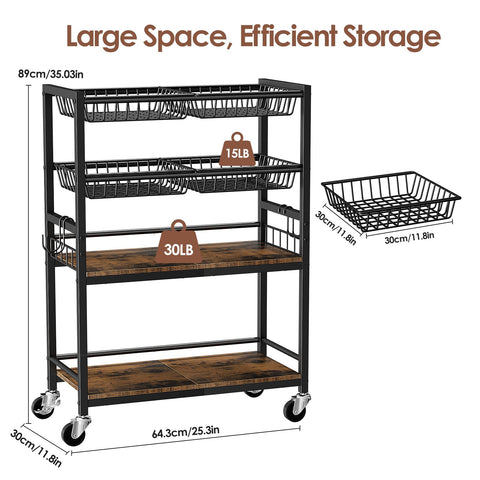 Kssiaz easy-move wheels with locks provide flexible placement and stability.