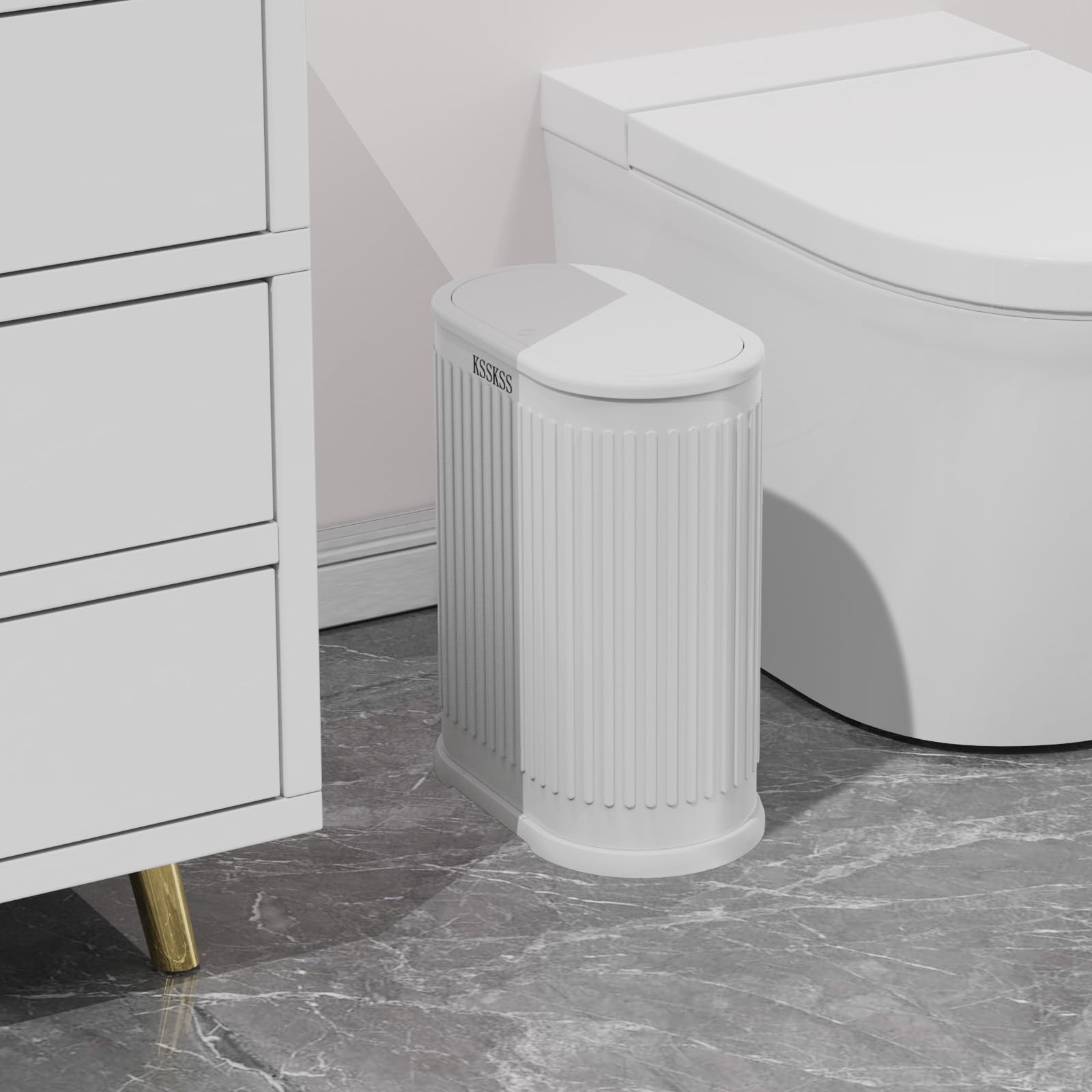 KSSKSS removable inner bucket for easy cleaning and bag disposal
