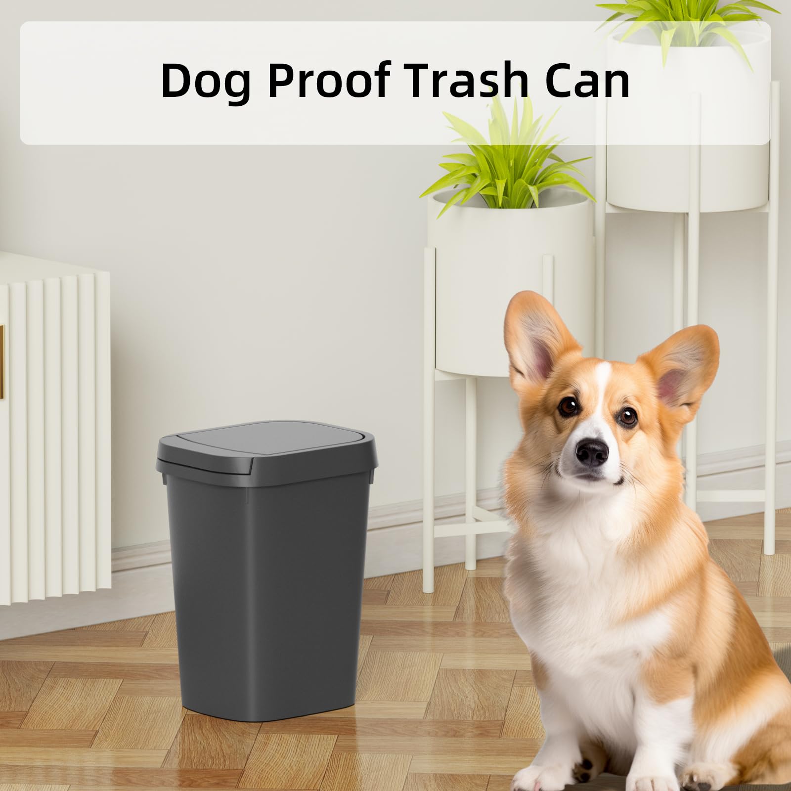 KSSKSS removable lid enables quick cleaning and liner changes