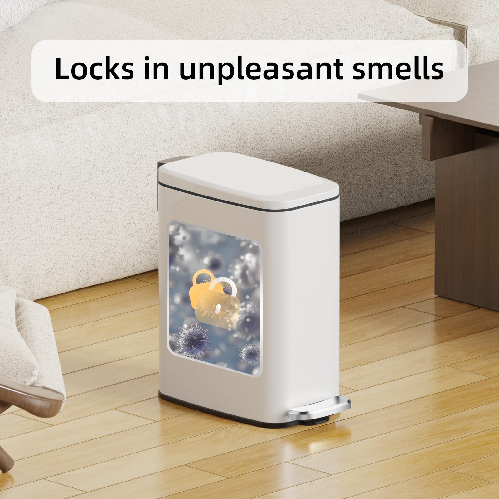KSSKSS stainless steel finish resists water, rust and fingerprints