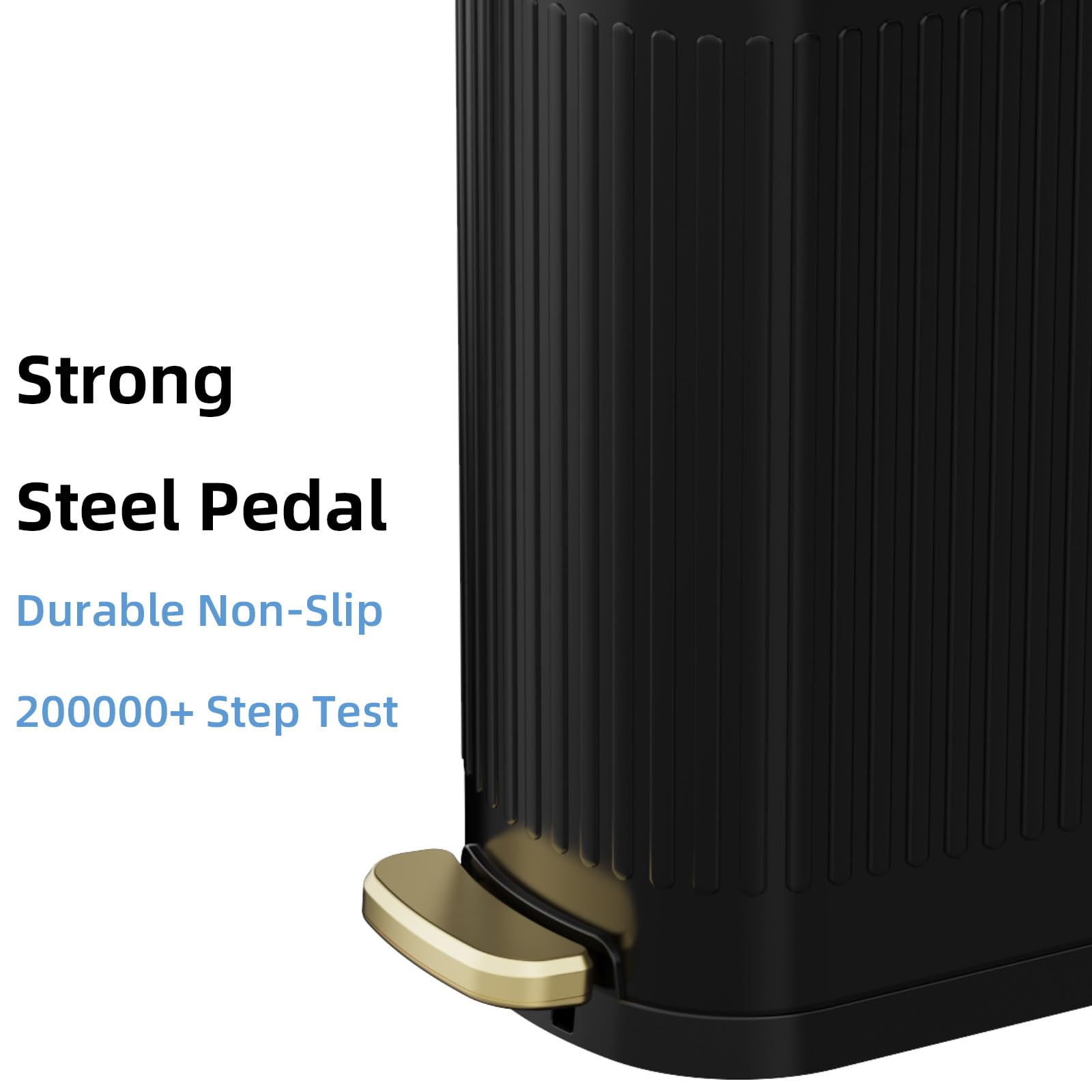 KSSKSS 10L capacity supports light to moderate waste in bathrooms.