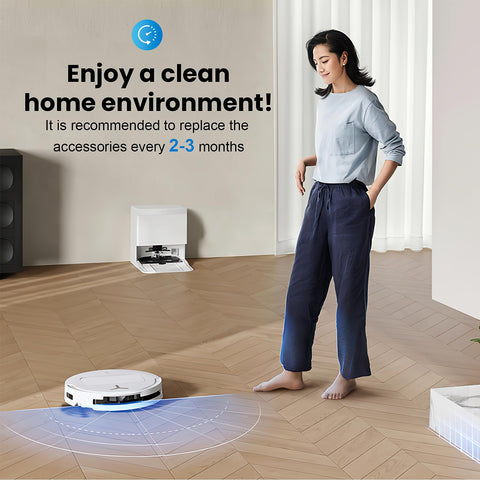 KTNAid Deebot T50 Pro Omni compatibility label for model fit