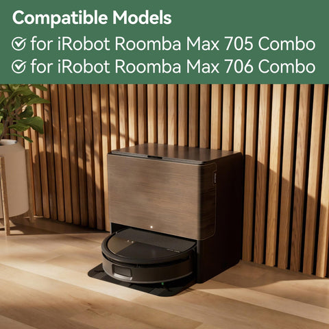 KTNAid Roomba Max 705 Combo dust bags for easy, mess-free disposal