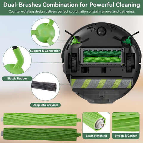 KTNAid Roomba Max 705 Combo filters trap fine particles for a cleaner workspace