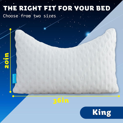 KUCEY breathable gel memory foam helps dissipate heat