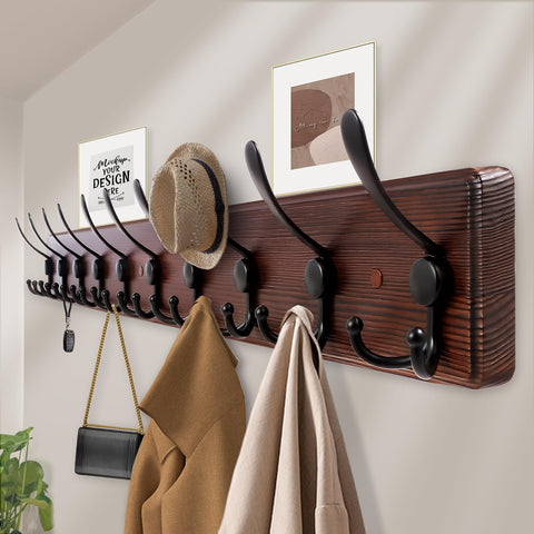 Kuhome natural wood grain detail enhances decor and function.
