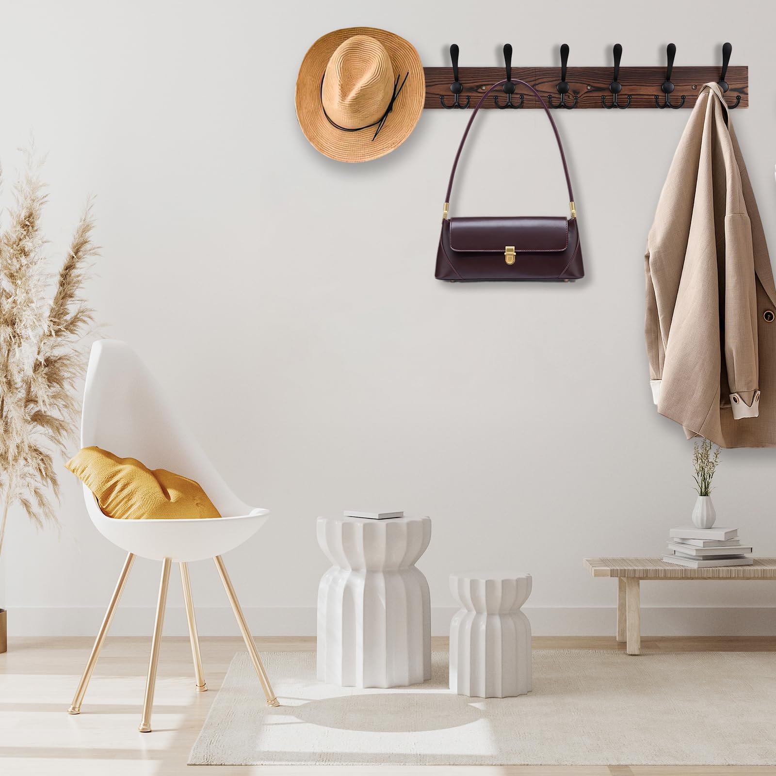 Kuhome wall-mount hardware included for quick setup