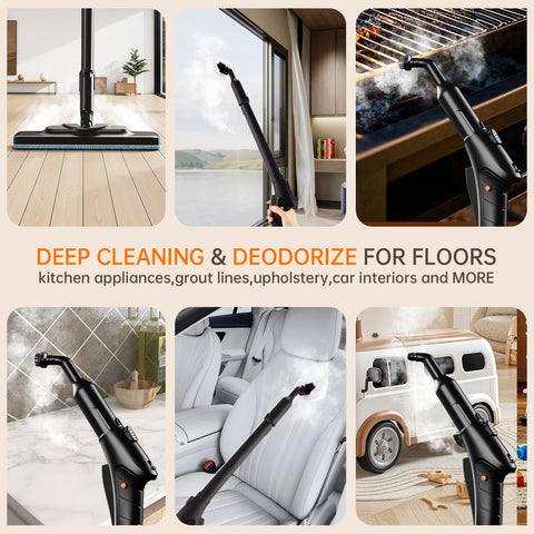 KUIKIBO long reach design for easier floor and ceiling cleaning