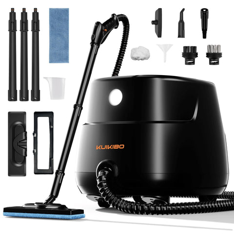 KUIKIBO powerful steam cleaner front view for chemical-free home cleansing