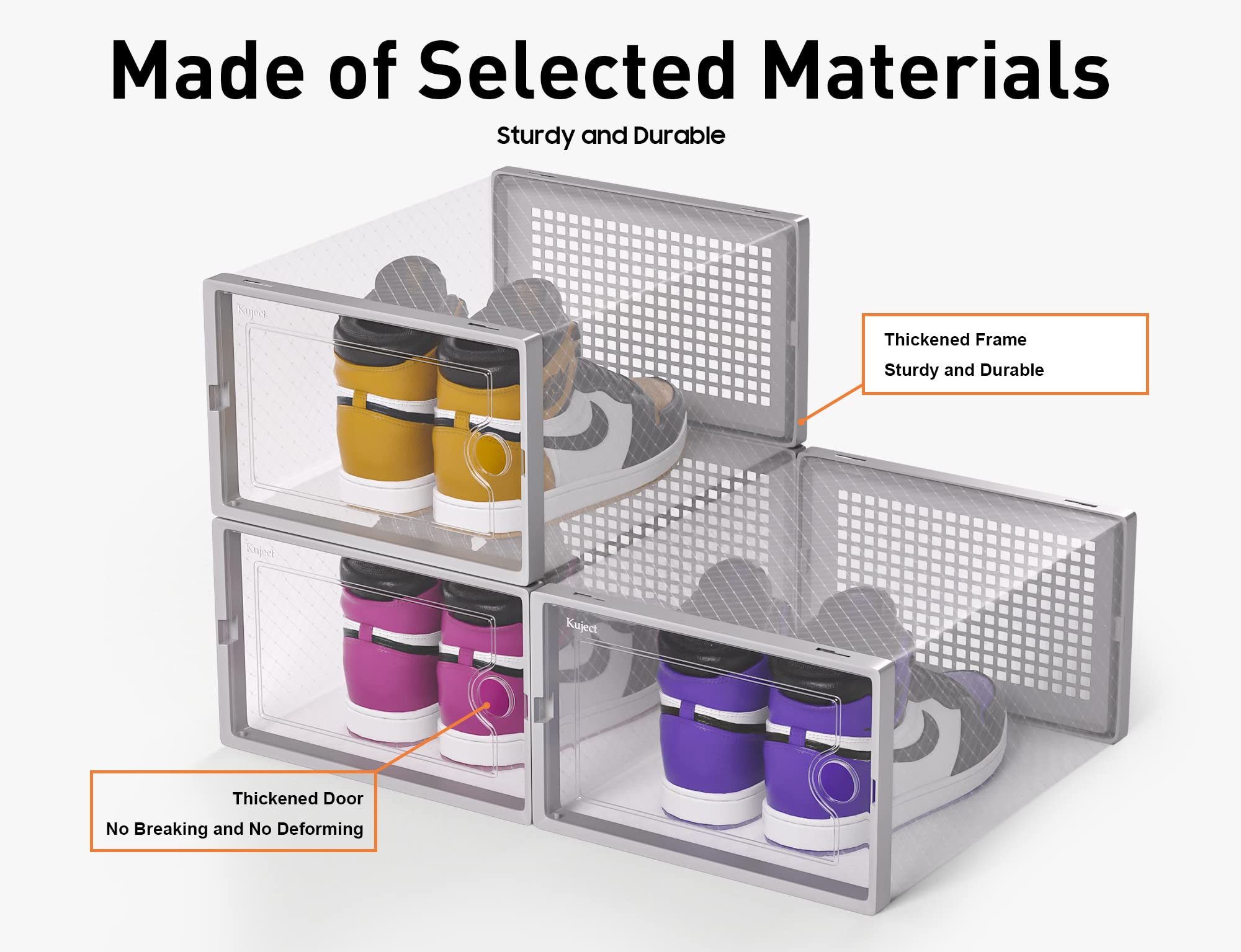 Kuject X-Large ABS box, durable construction with high load capacity.