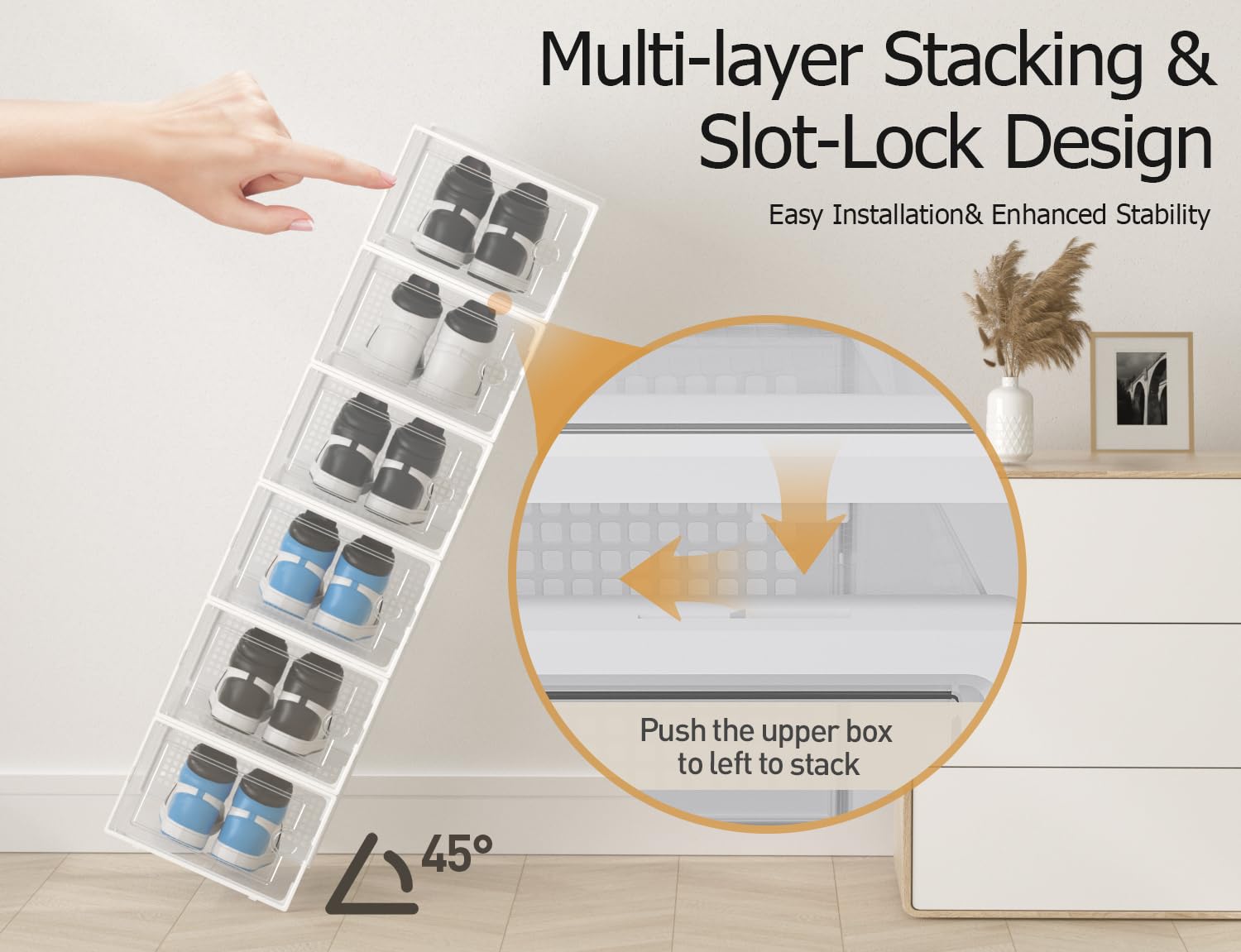 Durable ABS-material construction of Kuject storage box close-up