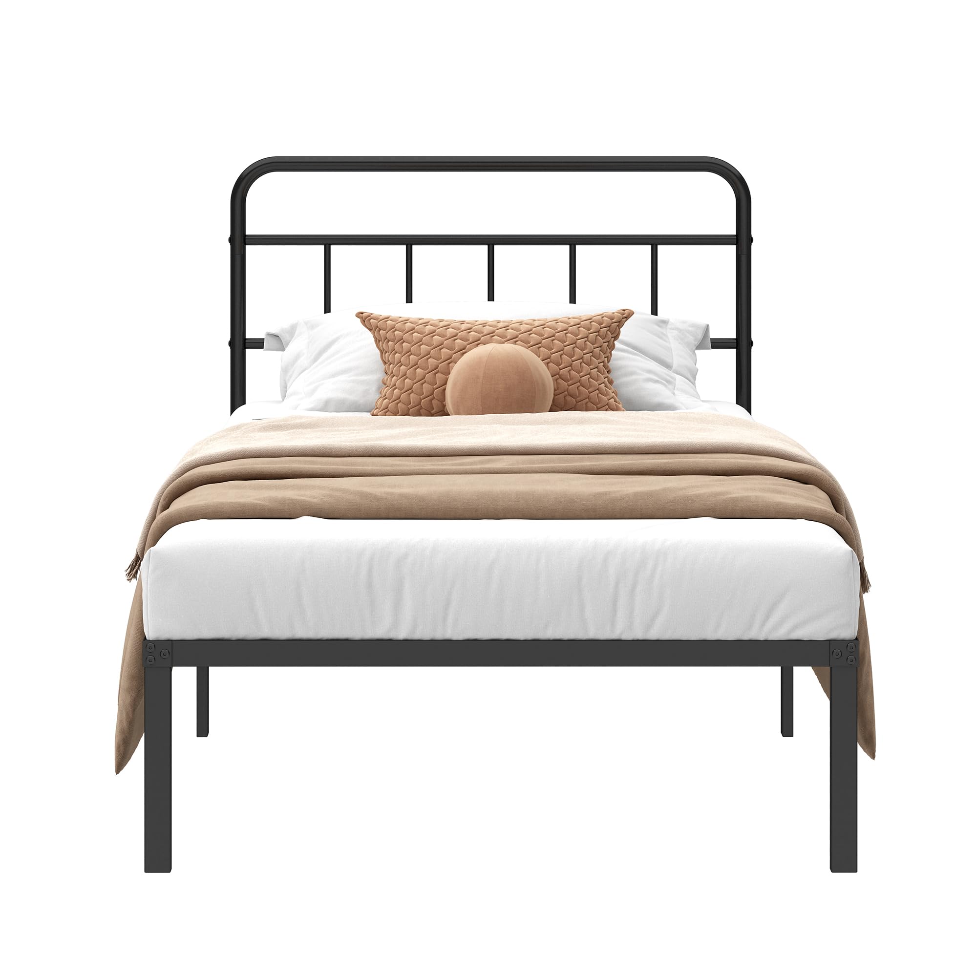 Kujielan ventilated slats promote airflow to help maintain mattress freshness.