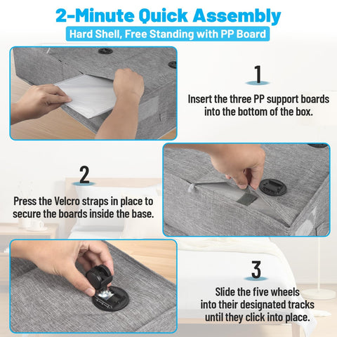 Kukikan durable 600D Oxford fabric resists wear while keeping contents visible.