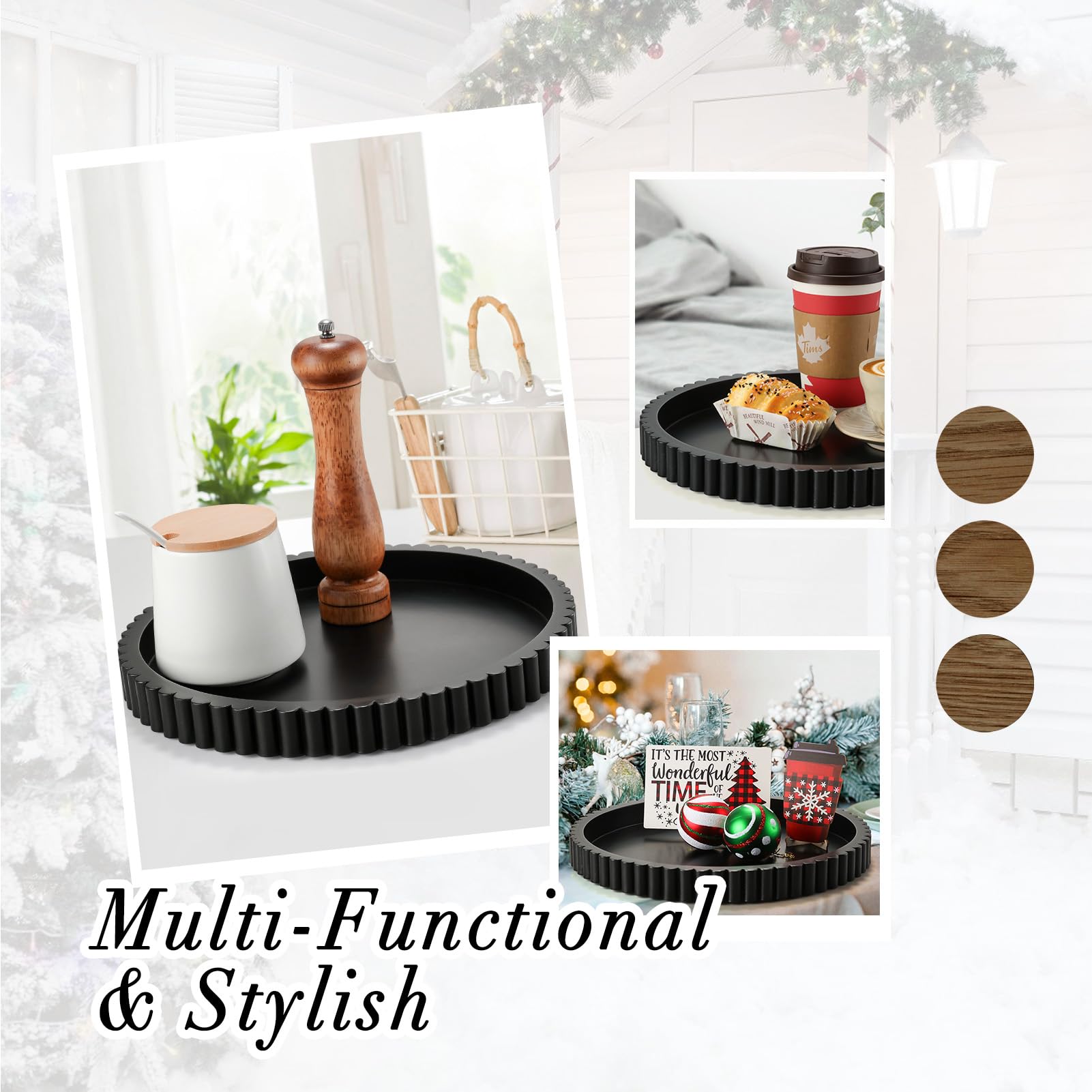 KULEDM bathroom or dresser tray keeps essentials neatly within reach.