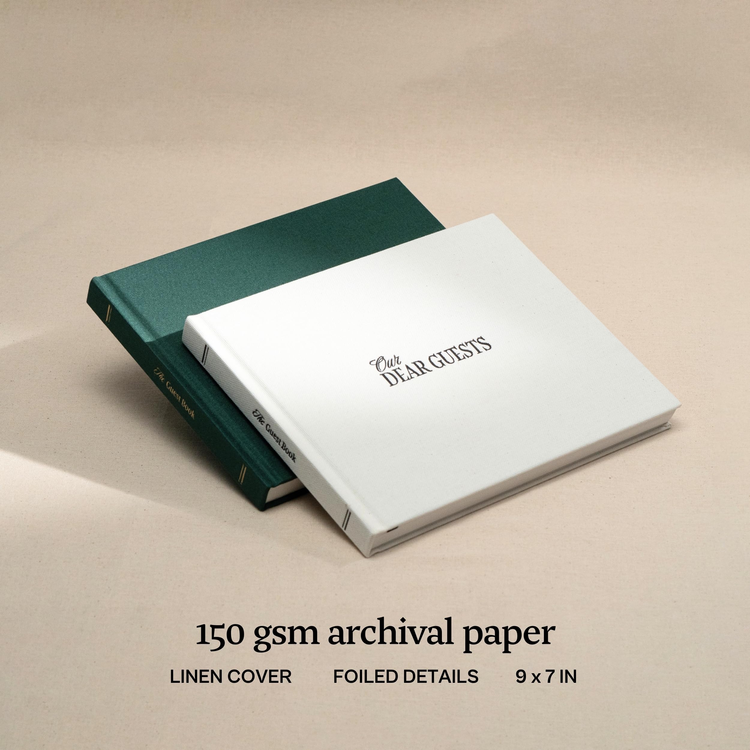 Kunitsa Co. oat linen cover offers timeless tactile finish.