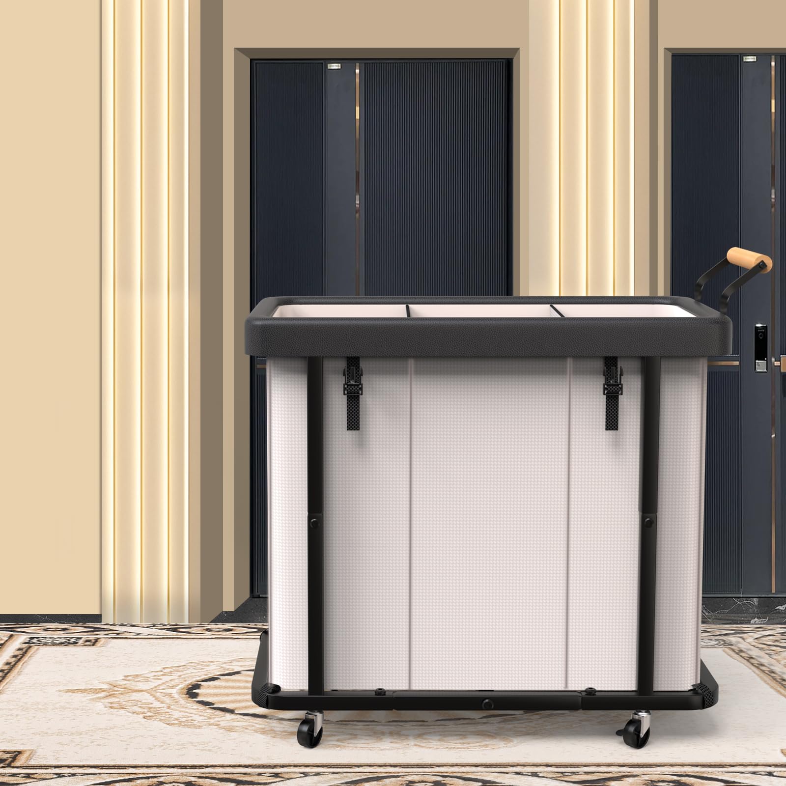 kunlabori easy-assembly design enables quick setup with numbered parts