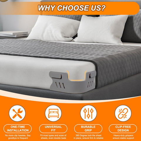 KUODIEOR helps wake up to a neat, flat bed