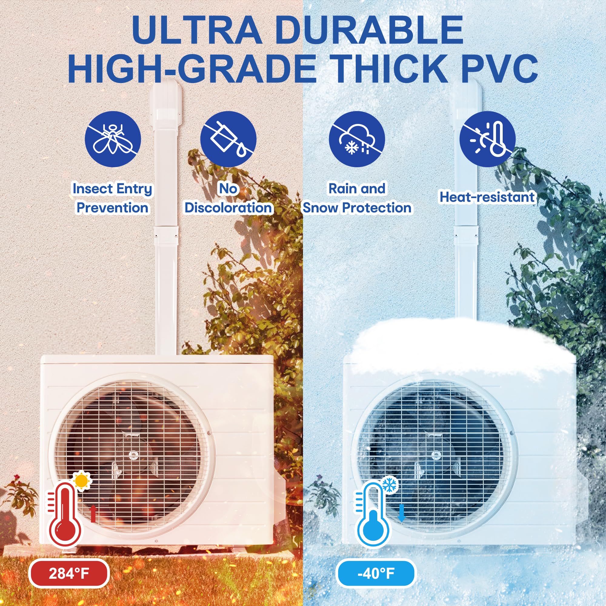 KuriProtect 90-degree elbow and end cap for tidy, secure line routing.