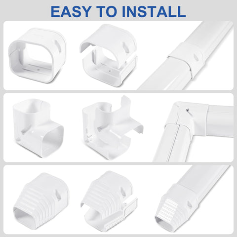 KuriProtect complete DIY assembly with ducts and couplings enables flexible configurations.