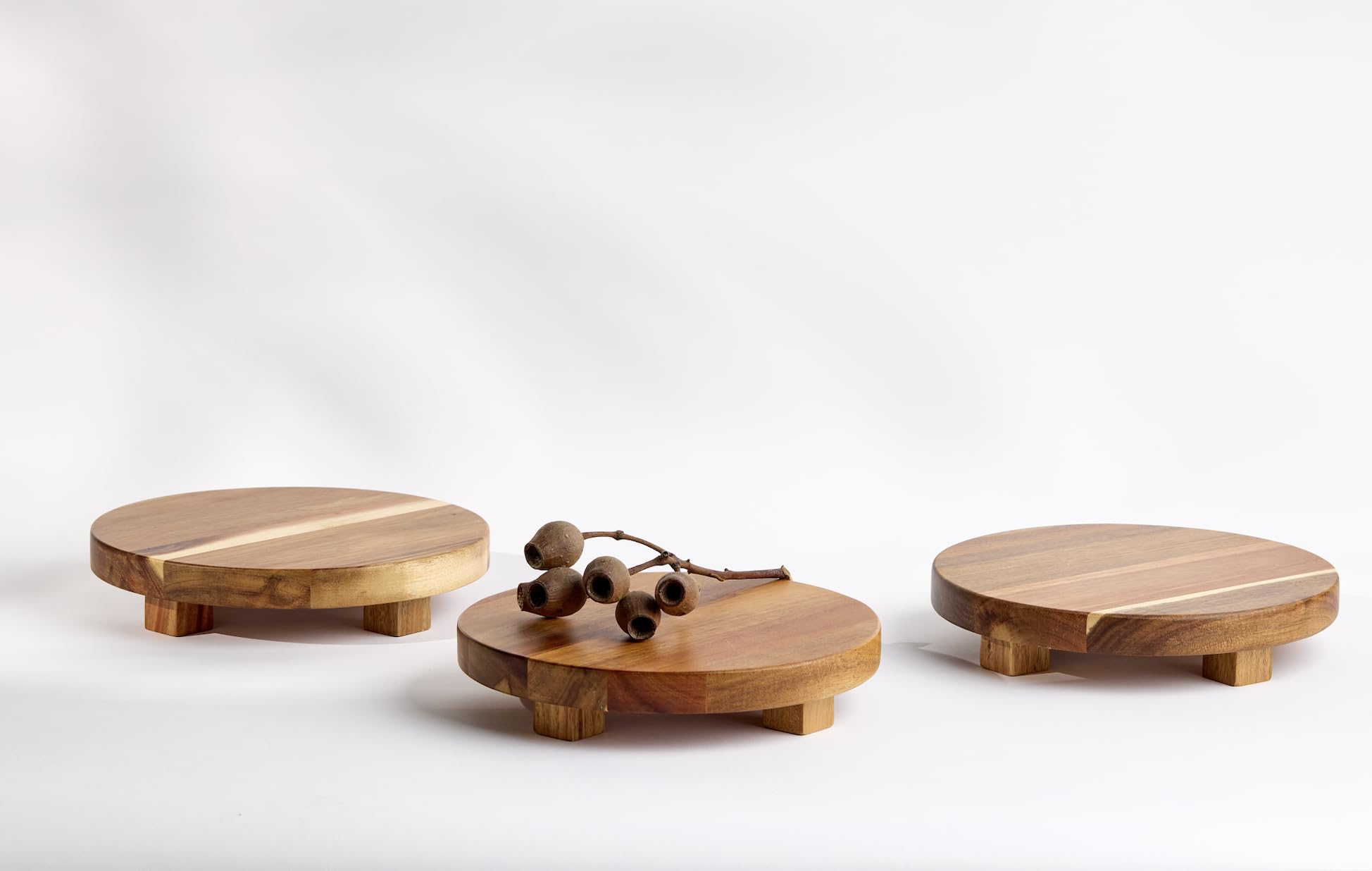 Kurrajong Farmhouse 10-inch riser creates a layered, organized display.