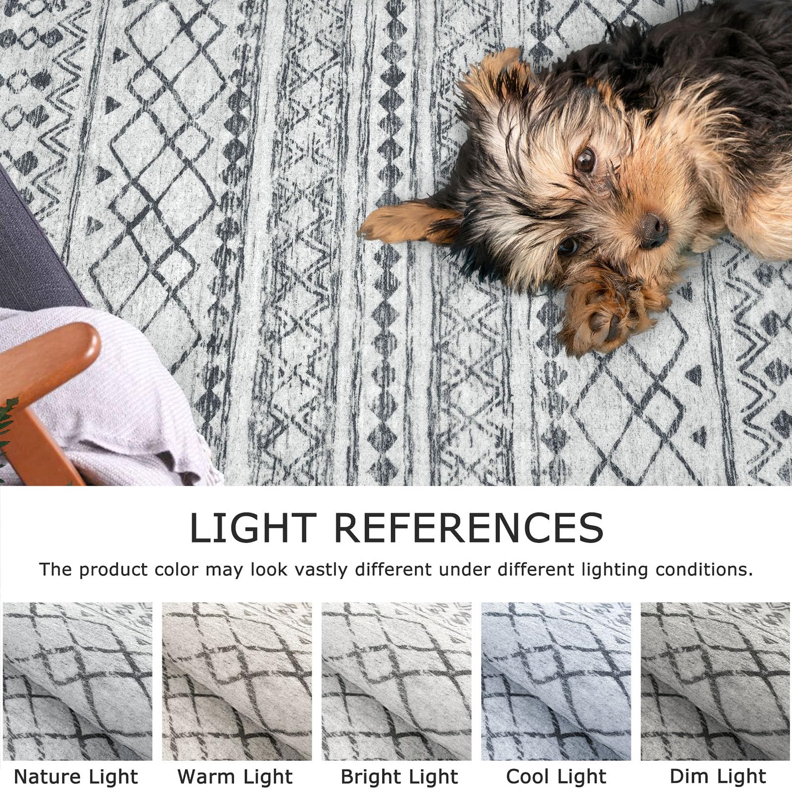 KUTA renewable polyester construction resists pet hair and dust