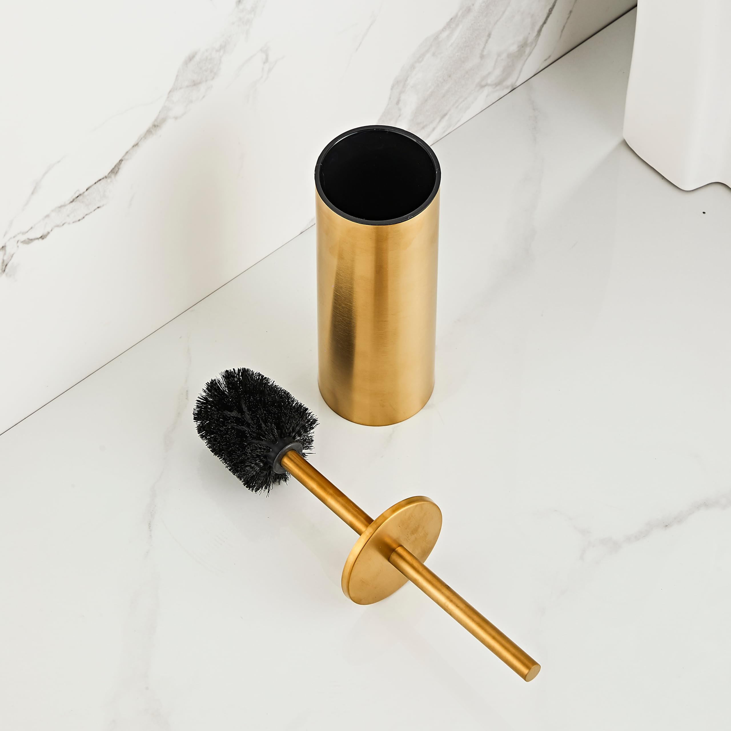 KUUBTH brushed gold removable inner makes cleanup quick and easy.