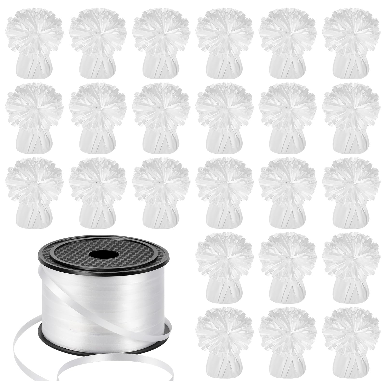 KVCSYAW balloon weights with metallic anchors keep balloons anchored for elegant events.