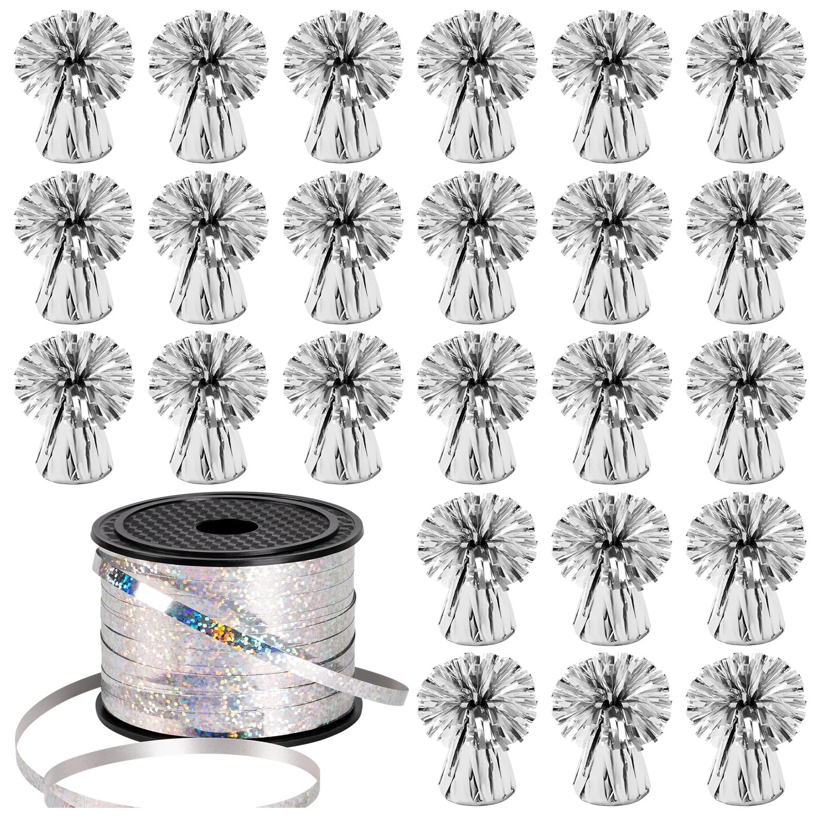 KVCSYAW balloon weights with metallic anchor keep balloons anchored during celebrations