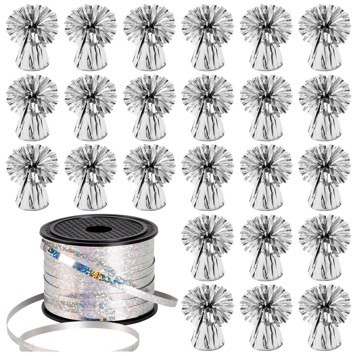 KVCSYAW balloon weights with metallic anchor keep balloons anchored during celebrations
