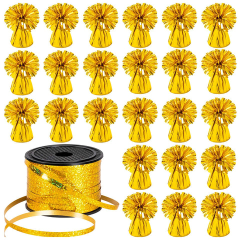 KVCSYAW gold balloon weight anchor keeps balloons securely anchored at events