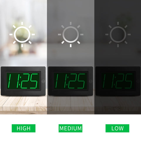 KWANWA gentle alarm starts softly and increases, offering a calm wake-up.