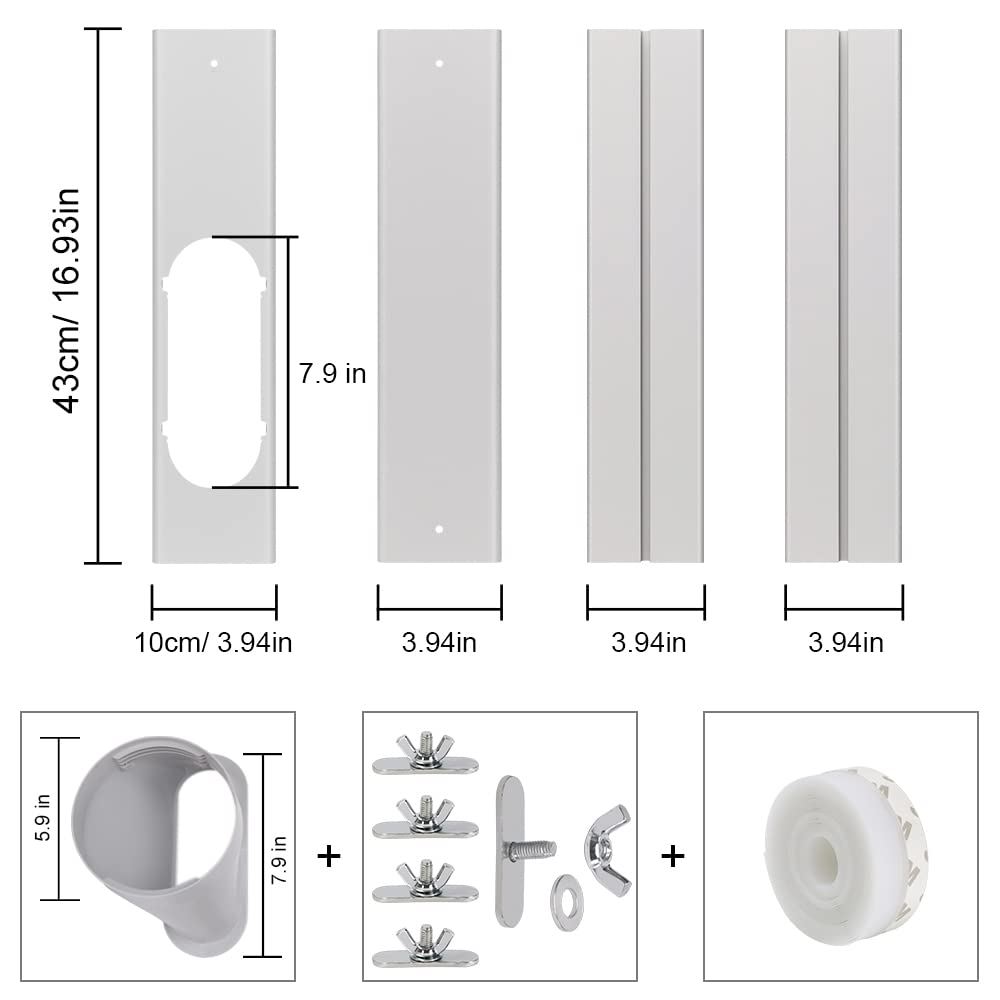 Kxuhivc inner adjustable plate enabling smooth length changes