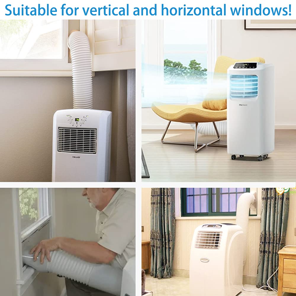 Kxuhivc universal window-fit shows compatibility with sliding or vertical windows