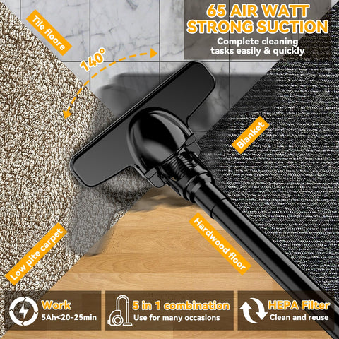 KXX quiet operation under 67 dB makes home cleaning unobtrusive.