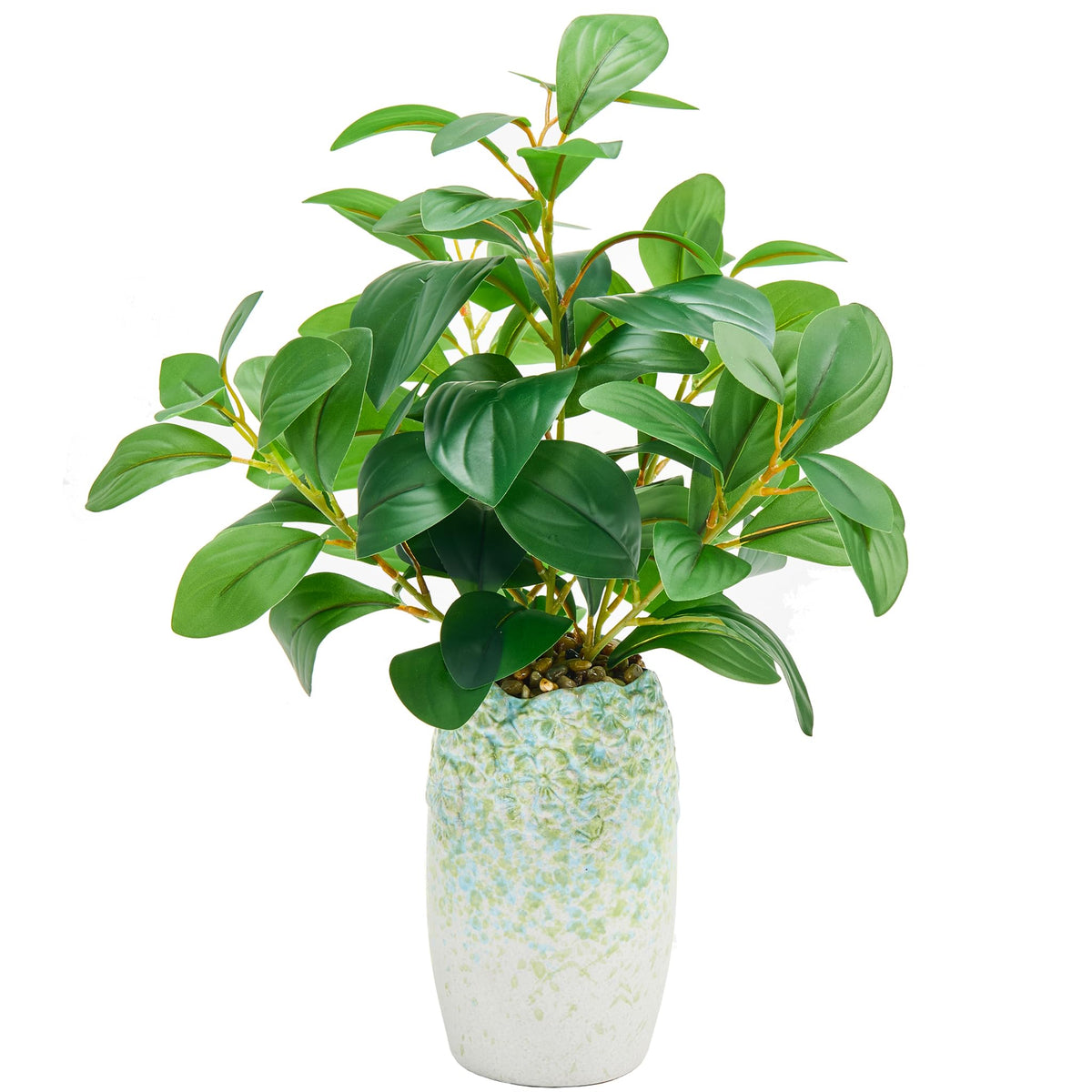 K&Y artificial olive leaf potted plant adds maintenance-free greenery to any space.