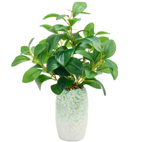 K&Y artificial olive leaf potted plant adds maintenance-free greenery to any space.
