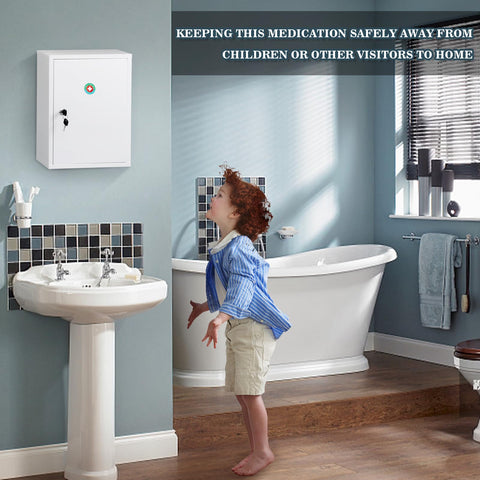 KYODOLED large capacity storage for bottles and first aid essentials.