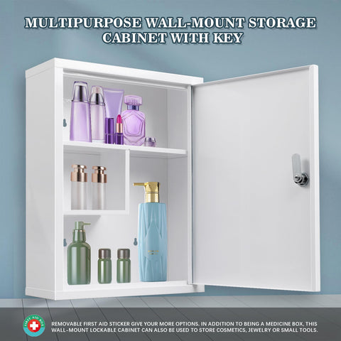 KYODOLED secure key lock keeps medications away from children.