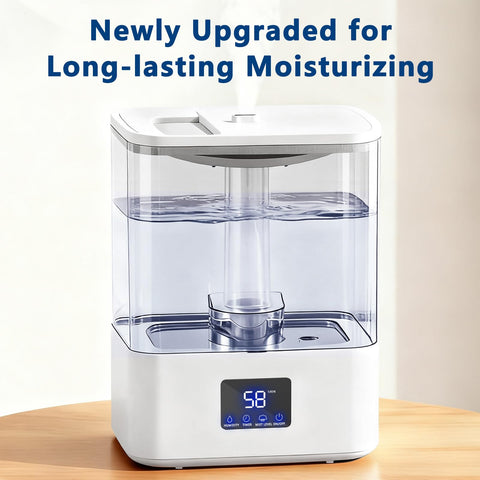 KZF 4L humidifier digital display demonstrates precise humidity at a glance.
