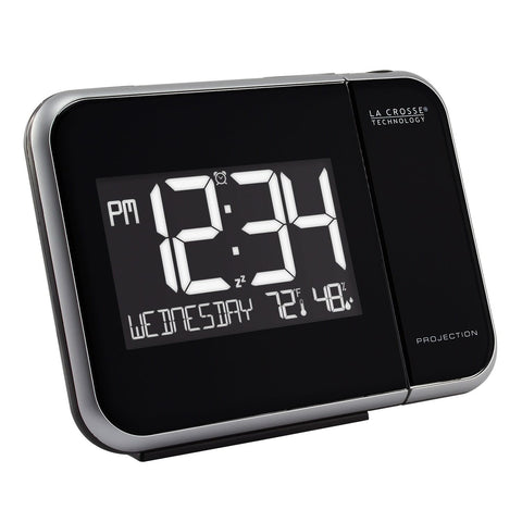 La Crosse 616-1412 display of indoor temperature and humidity